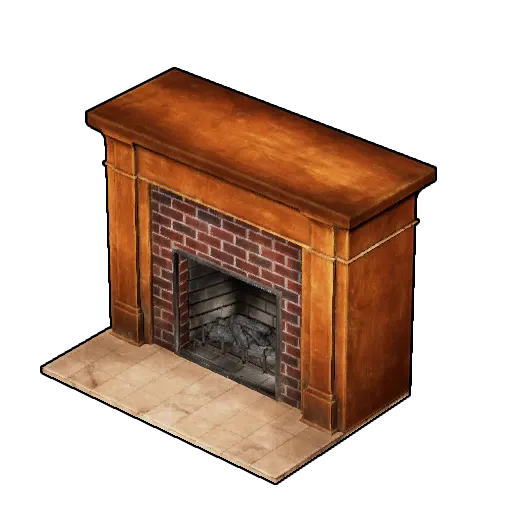 Brick Fireplace Icon