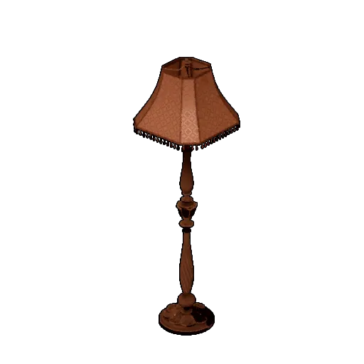 Antique Brown Floor Lamp Icon