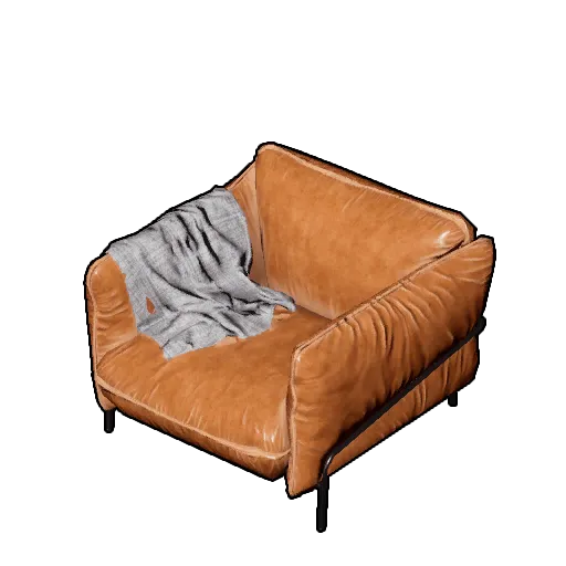 Leather Armchair Icon