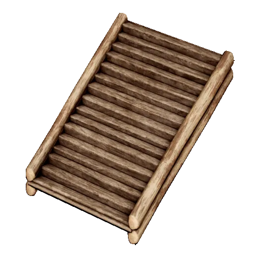 Wooden Stairs Icon