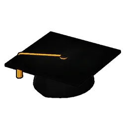 Graduation cap +1 Icon