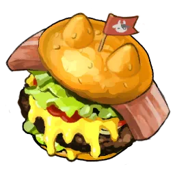 Mozzarina Cheeseburger Icon